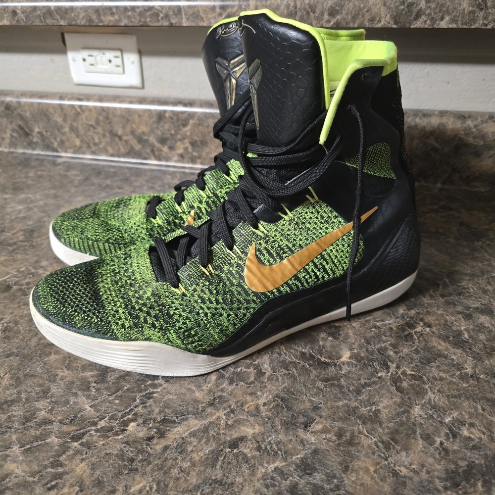 Nike Kobe 9 Elite Victory 2014 630847-077 Basketball Shoes Size 13 Good Cond